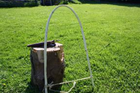 Leaving the rod to 'set' in position