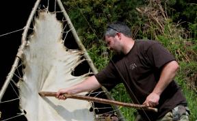 Picture: /images/w288/staking-a-deer-hide.jpg